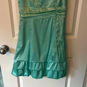 Teal dress